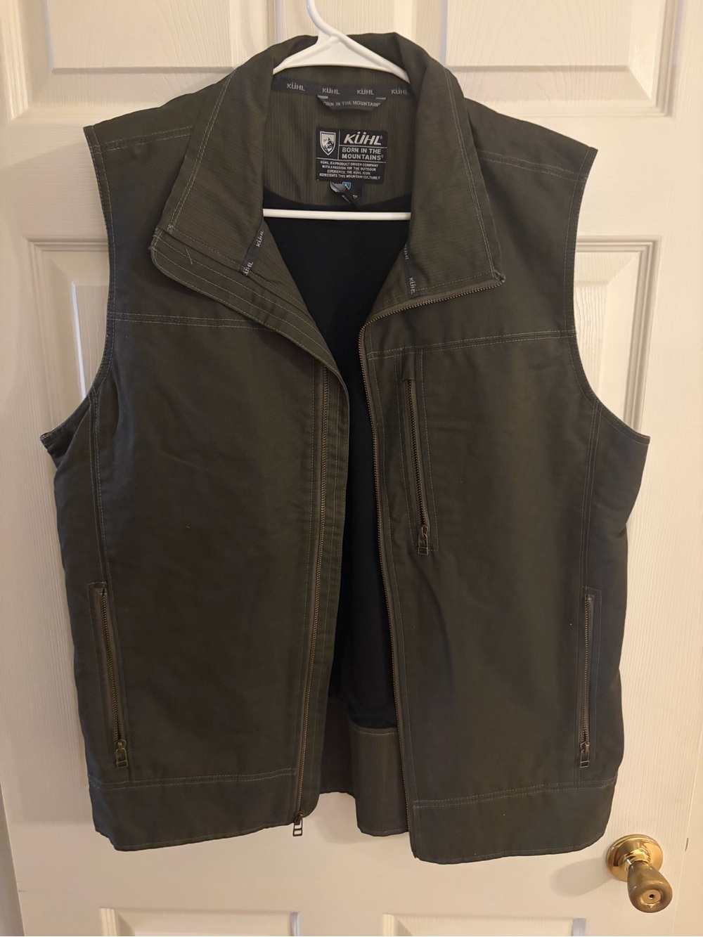 Kühl Men's brown canvas  Utility Vest